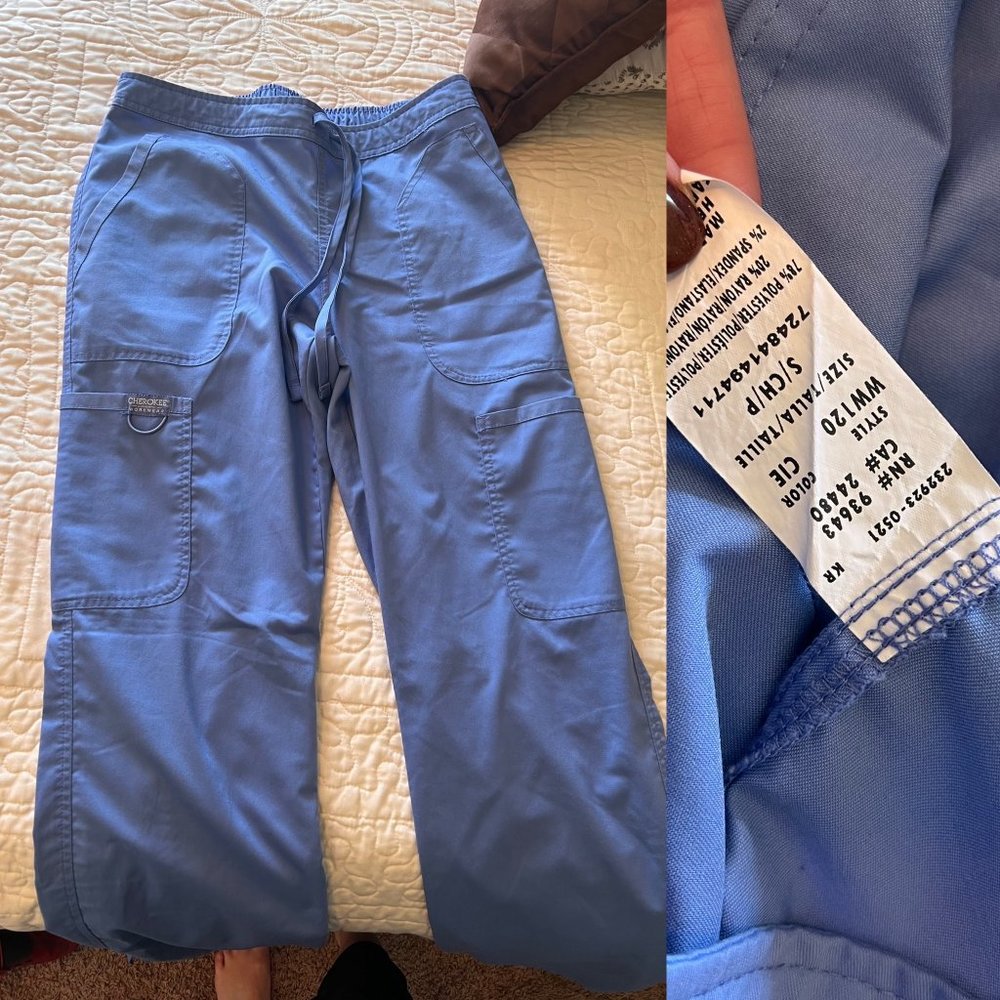 Cherokee Ceil Blue Scrubs